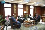 رئيس الشؤون الدينية يلتقي عددًا من مستفيدي الرئاسة