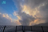 أمطار على منطقة الباحة