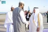 رئيس غينيا يصل إلى الرياض وفي مقدمة مستقبليه نائب أمير المنطقة