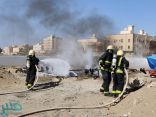 “مدني رابغ” يسيطر على حريق اشتعل بخزانات وقود بمحطة تحت التجديد