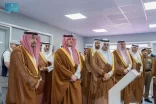 الأمير عبدالعزيز بن سعود يدشن المستشفى الميداني التابع للإدارة العامة للخدمات الطبية بوزارة الداخلية في مشعر عرفات