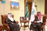 مُحافظ جدة يستقبل المدير التنفيذي للهيئة الدائمة المستقلة لحقوق الإنسان