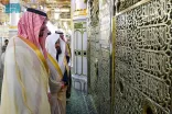 الأمير سلمان بن سلطان بن عبدالعزيز يزور المسجد النبوي