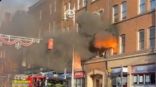 80 رجل إطفاء يكافحون لإخماد حريق بـ17 طابقا في لندن