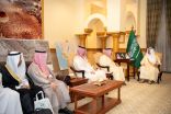نائب أمير منطقة مكة يستقبل رئيس مجلس إدارة جمعية هدية الحاج والمعتمر