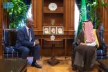وزير الدولة للشؤون الخارجية يستقبل سفير جمهورية بوروندي لدى المملكة