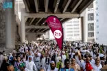 ضيوف خادم الحرمين الشريفين للحج يغادرون مشعر منى بعد رمي الجمرات في ثاني أيام التشريق