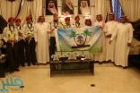 استقبال حافل بمطار وادي الدواسر لأبطال منافسات “رسل السلام”