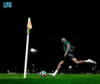 المنتخب السعودي يواصل استعداده للقاء ساحل العاج وديًّا في جدة