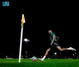 المنتخب السعودي يواصل استعداده للقاء ساحل العاج وديًّا في جدة