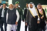 رئيس وزراء جمهورية الهند يغادر جدة