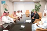مساعد المشرف العام على مركز الملك سلمان للإغاثة يلتقي سفير تشاد لدى المملكة
