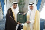 الأمير خالد الفيصل يستقبل مدير فرع ديوان المحاسبة بمكة المكرمة
