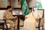 نائب أمير مكة المكرمة يستقبل مدير مكافحة المخدرات بالمنطقة