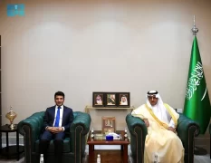 مدير عام فرع وزارة الخارجية بالمدينة المنورة يستقبل القنصل العام لجمهورية باكستان بجدة