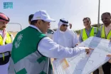 الرئيس التنفيذي للهيئة العامة للطرق يتفقد الطرق المؤدية للمشاعر المقدسة