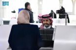 جوازات مطار الأمير محمد بن عبدالعزيز تستقبل ضيوف الرحمن القادمين للعمرة خلال شهر رمضان