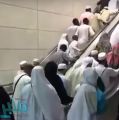 فيديو | تعطل السلالم الكهربائية في نفق بالمنطقة المركزية بالحرم النبوي.. و”أمانة المدينة” تعلق