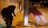 “بلدية المجمعة” تستجيب لبلاغ في ساعة متأخرة من الليل وتنقذ قطاً تعلّق في عمود إنارة .. فيديو