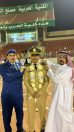 الملازم عبدالعزيز القرني يتلقى التهاني بتخرجه من كلية الملك عبدالعزيز الحربية