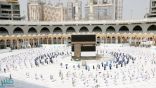 تفويج ما يقارب 1.5 مليون مصل ومعتمر بالمسجد الحرام منذ بداية شهر رمضان