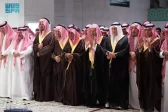نائب أمير منطقة مكة المكرمة يؤدي صلاة الميت على الأميرة عبطا بنت عبدالعزيز