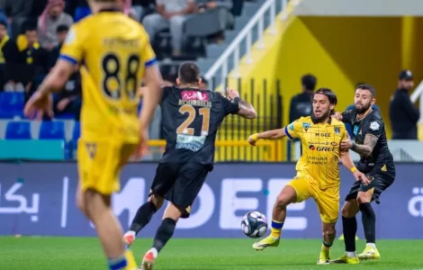 التعاون والخليج يتقاسمان النقاط بهدف لكل منهما في الجولة 21 من دوري روشن