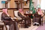 نائب أمير مكة المكرمة يستقبل رئيس وأعضاء لجنة المحامين بالمنطقة