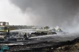 “مدني الدمام” يخمد حريقاً اندلع في إطارات ونفايات بأحد الأحياء دون إصابات