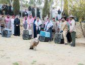 سمو أمير منطقة الباحة يرعى إطلاق 11 كائناً فطرياً في منتزه الشكران