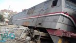 خروج قطار ركاب عن مساره بمصر وإصابة 6 أشخاص