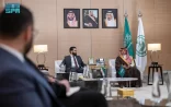 الأمير عبدالعزيز بن سعود يلتقي وزير الداخلية بالجمهورية العربية السورية