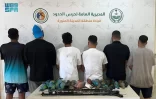 حرس الحدود بمنطقة المدينة المنورة يضبط (6) مواطنين مخالفين للائحة الأمن والسلامة لمزاولي الأنشطة البحرية