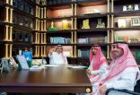 سمو أمير الباحة يستقبل محافظ بني حسن ويطلع على تقرير الأعمال المنجزة