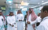 سعادة محافظ الحناكية يزور مستشفى المحافظة ويتفقد سير العمل