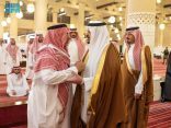 نائب أمير منطقة الرياض يؤدي صلاة الميت على صاحبة السمو الأميرة فوزية بنت سعود بن هذلول بن ثنيان آل سعود