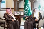 نائب أمير منطقة مكة المكرمة يستقبل وزير التعليم