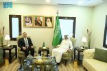 السفير الصقر يلتقي سفير مصر لدى تونس