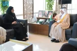 الدكتور عبدالله الربيعة يستقبل وزير الدولة للتعاون الدولي بوزارة الخارجية القطرية