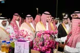 سمو محافظ الطائف يدشّن مهرجان اللوز البجلي وخيرات الطائف