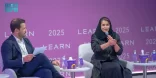 انطلاق أعمال مؤتمر “LEARN 2025” وإطلاق مبادرات لتمكين الكفاءات الوطنية لريادة العصر الذكي