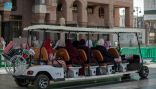60 كادراً لخدمة 700 ألف حاج من كبار السن وذوي الإعاقة في ساحات المسجد النبوي