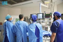 مركز الملك سلمان للإغاثة يدشن المشروع الطبي التطوعي لجراحة القلب والقسطرة في محافظة عدن