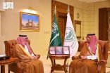 الأمير سعود بن جلوي يستقبل مدير فرع هيئة الصحفيين بجدة