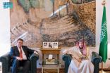 نائب وزير الخارجية يستقبل سفير المملكة المتحدة لدى المملكة