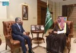 الأمير سعود بن جلوي يستقبل القنصل العام لجمهورية العراق