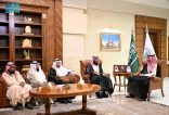 محافظ جدة يستقبل رئيس مجلس إدارة جمعية بادر للأجهزة الطبية