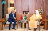وزير الشؤون الإسلامية يستقبل بالرباط وزير الأوقاف المغربي