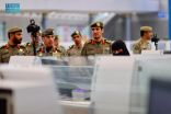 اللواء المربع يتفقد صالات الحج بمطار الملك عبدالعزيز الدولي بمحافظة جدة