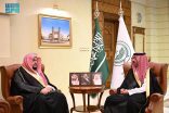 الأمير سعود بن جلوي يستقبل رئيس محكمة الأحوال الشخصية بمحافظة جدة